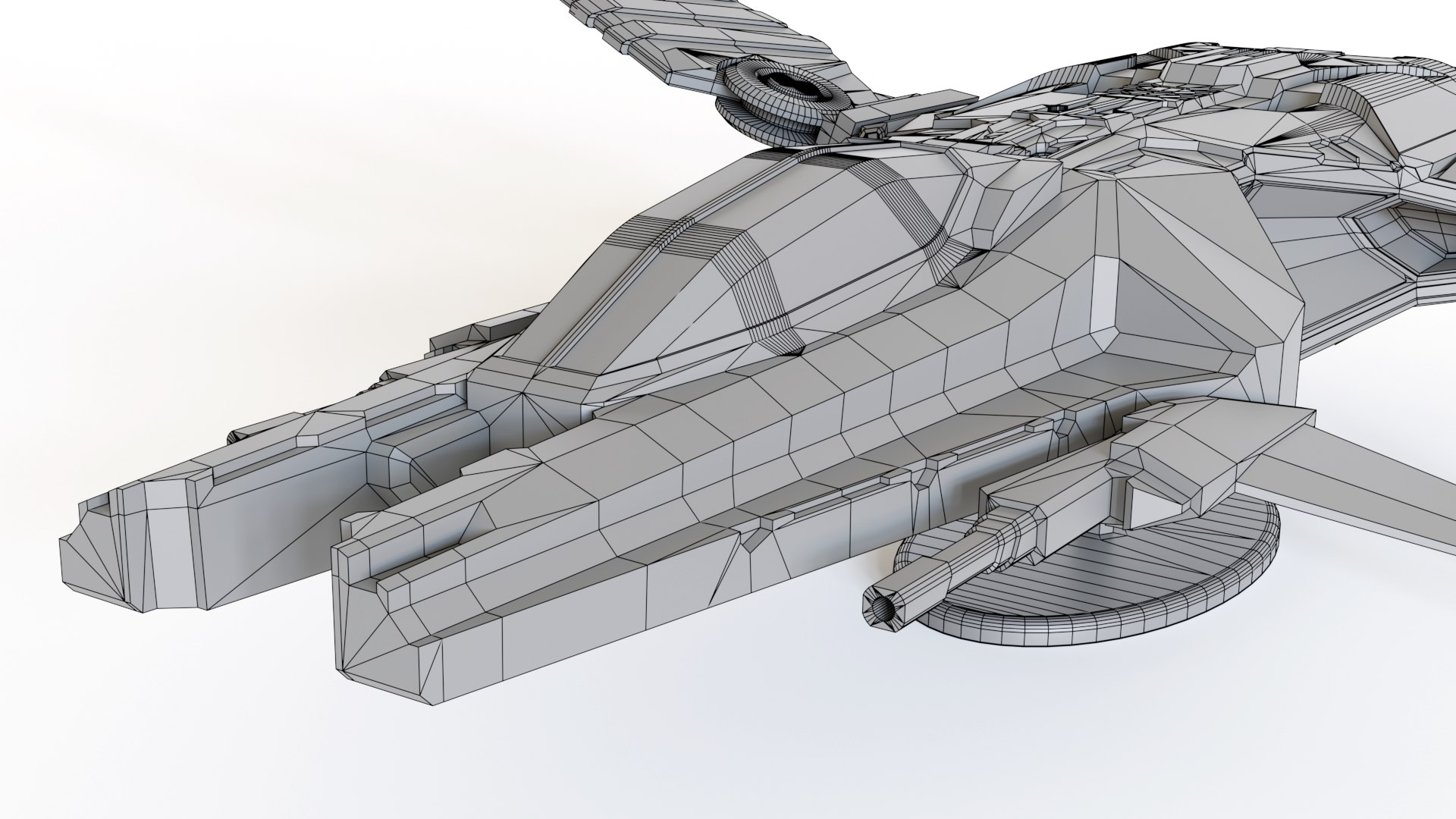 3D Sci Fi Fighter Scifi Ship Model - TurboSquid 1590967