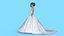 Cartoon Bride Rigged