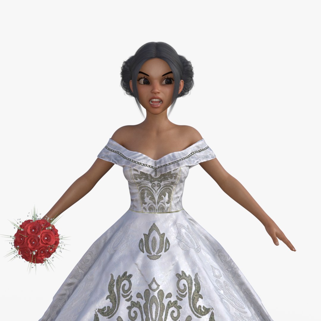 Cartoon Bride Rigged model https://p.turbosquid.com/ts-thumb/wf/B4lizR/K2/cartoonbridepose08/png/1667165600/1920x1080/fit_q87/09d31bc445e93eae57a30389f7e8943ad3be9008/cartoonbridepose08.jpg