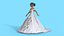 Cartoon Bride Rigged