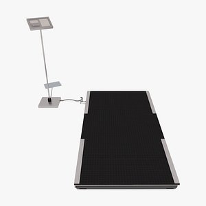 3D Industrial animal weighing scale
