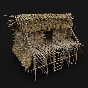 3D model nextgen tribal jungle
