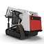 Compact Tracked Loader with Auger