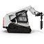 Compact Tracked Loader with Auger