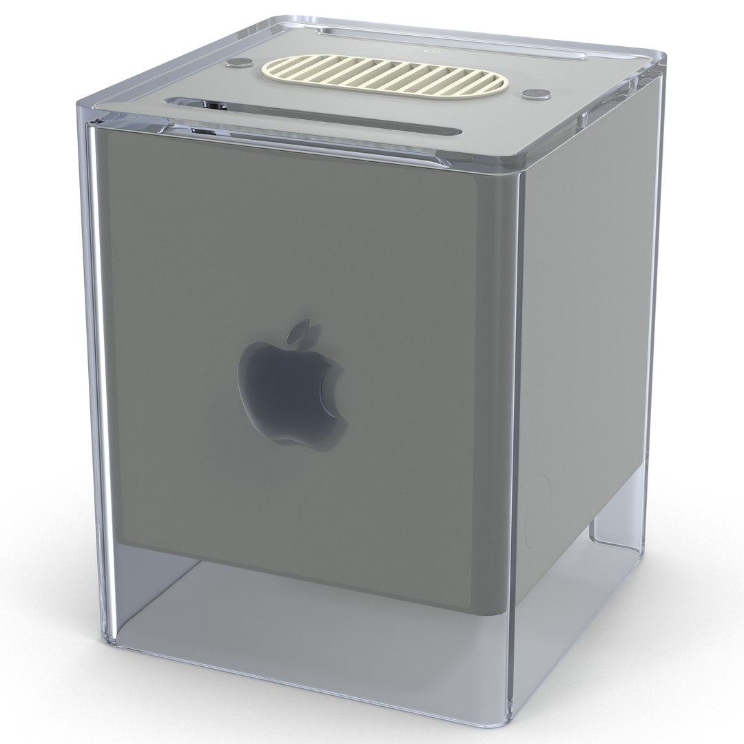 Apple Power Macintosh G4 Cube 3D Model preview