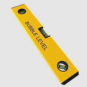 bubble level 3D model
