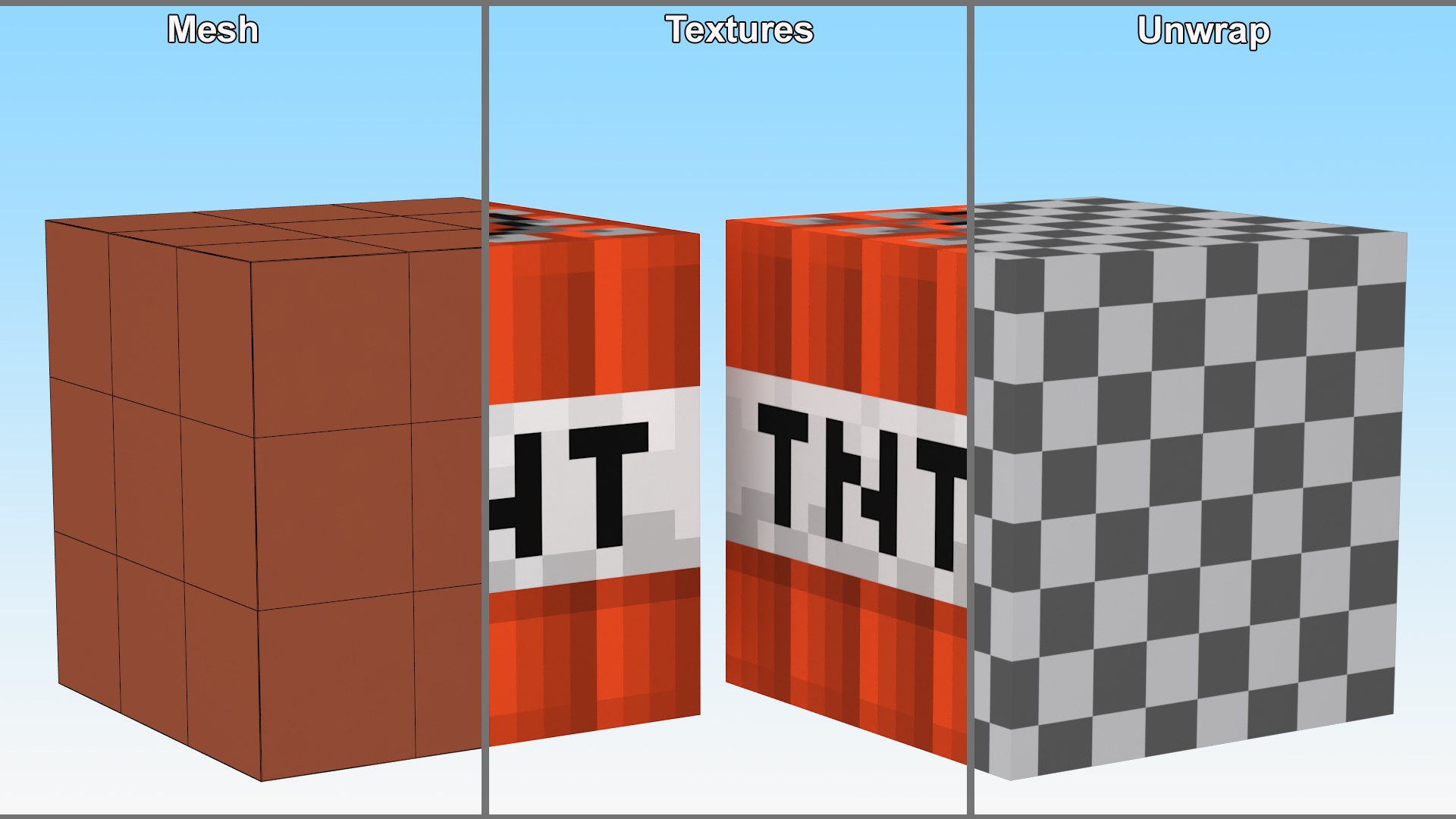 Minecraft Multi TNT Block 3D model https://p.turbosquid.com/ts-thumb/wf/UtPd35/8d/minecraftmultitntblockc4dmodel010/jpg/1729159503/1920x1080/fit_q87/8e6aa5b96a54dad6c72ce1506519a1c5e6bf3623/minecraftmultitntblockc4dmodel010.jpg