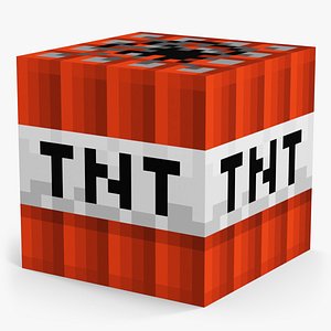 Minecraft Multi TNT Block 3D model
