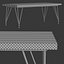 Mesa de comedor de madera