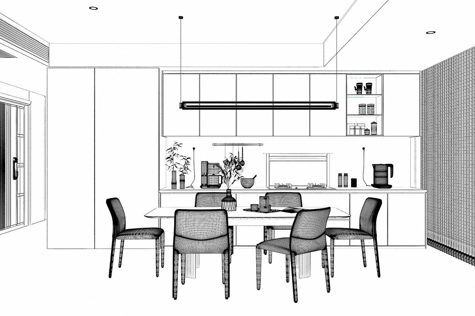 3D Modern Restaurants Model - TurboSquid 2167775