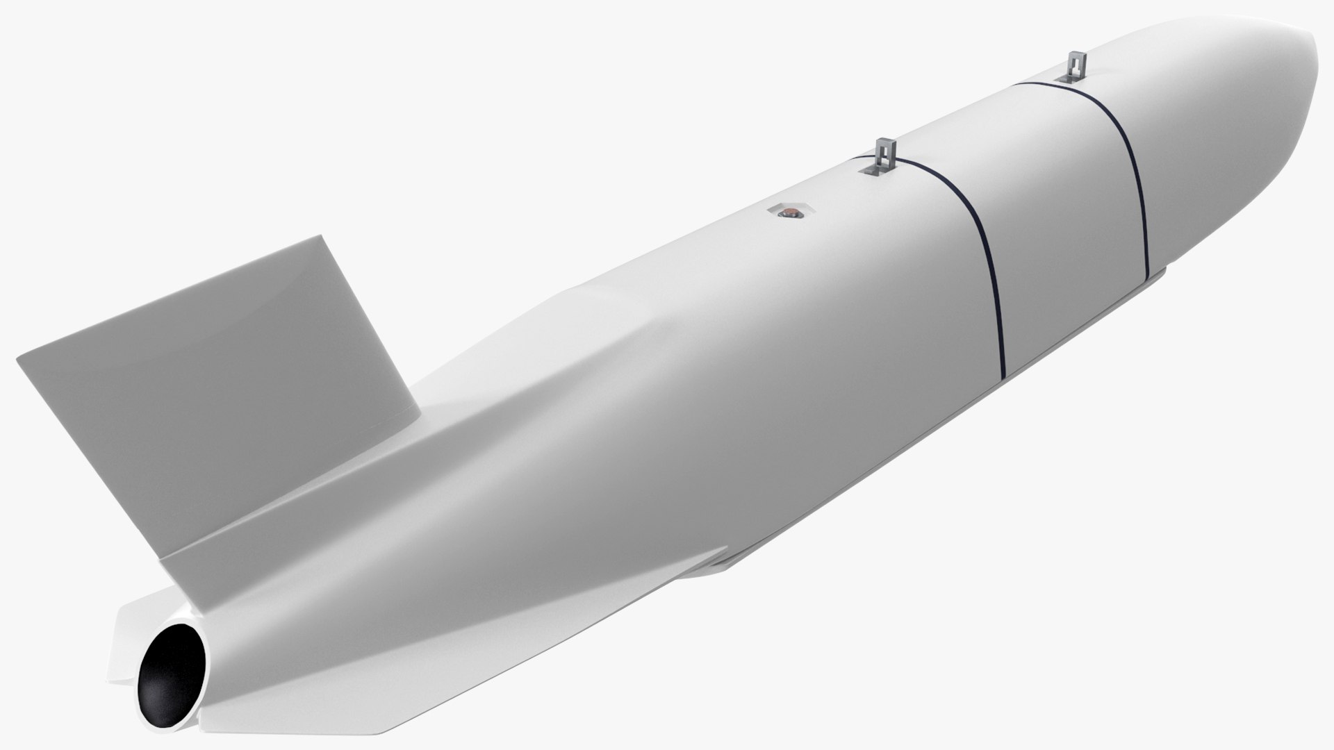 Air-Launched Cruise Missile Rigged Model - TurboSquid 2190581