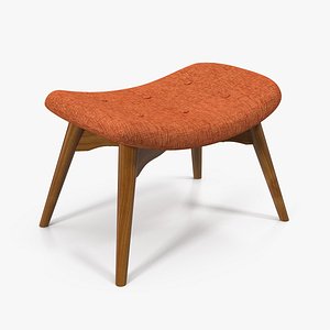 Velvet Stand Seat 3D Model