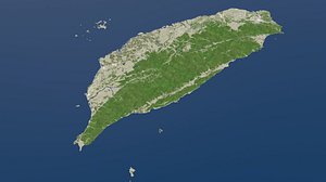 Taiwan Full 3D Island