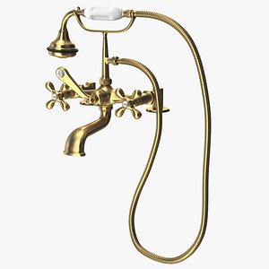 Classic Bronze Bath Shower Mixer model