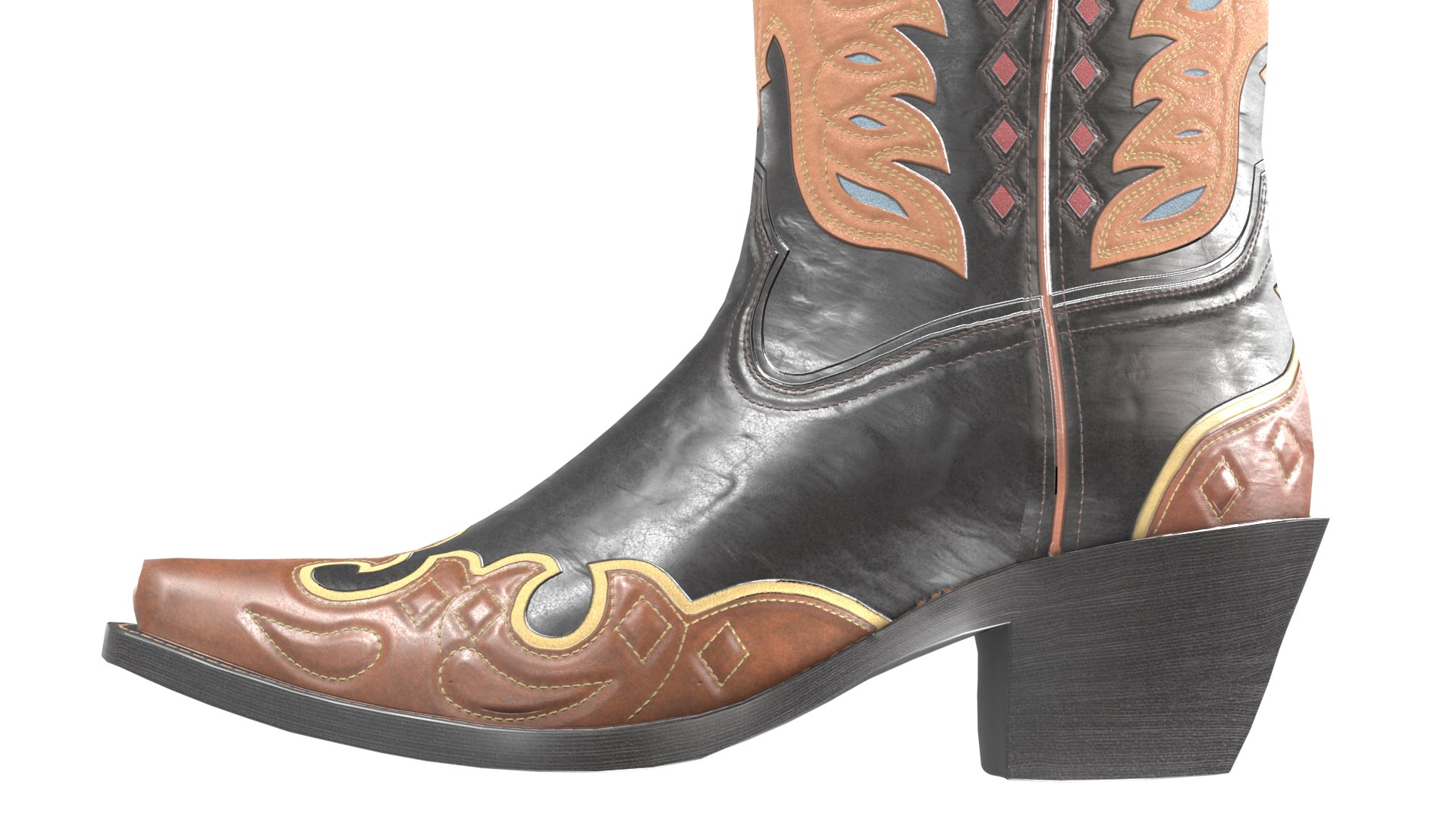 Eagle Star Cowboy Black Boots 3D model https://p.turbosquid.com/ts-thumb/wf/m7TMaz/P4/v4_anglecamera/png/1766923471/1920x1080/fit_q87/41c360f3d5fd7bbd3526c948f84c6f5849a5533c/v4_anglecamera.jpg