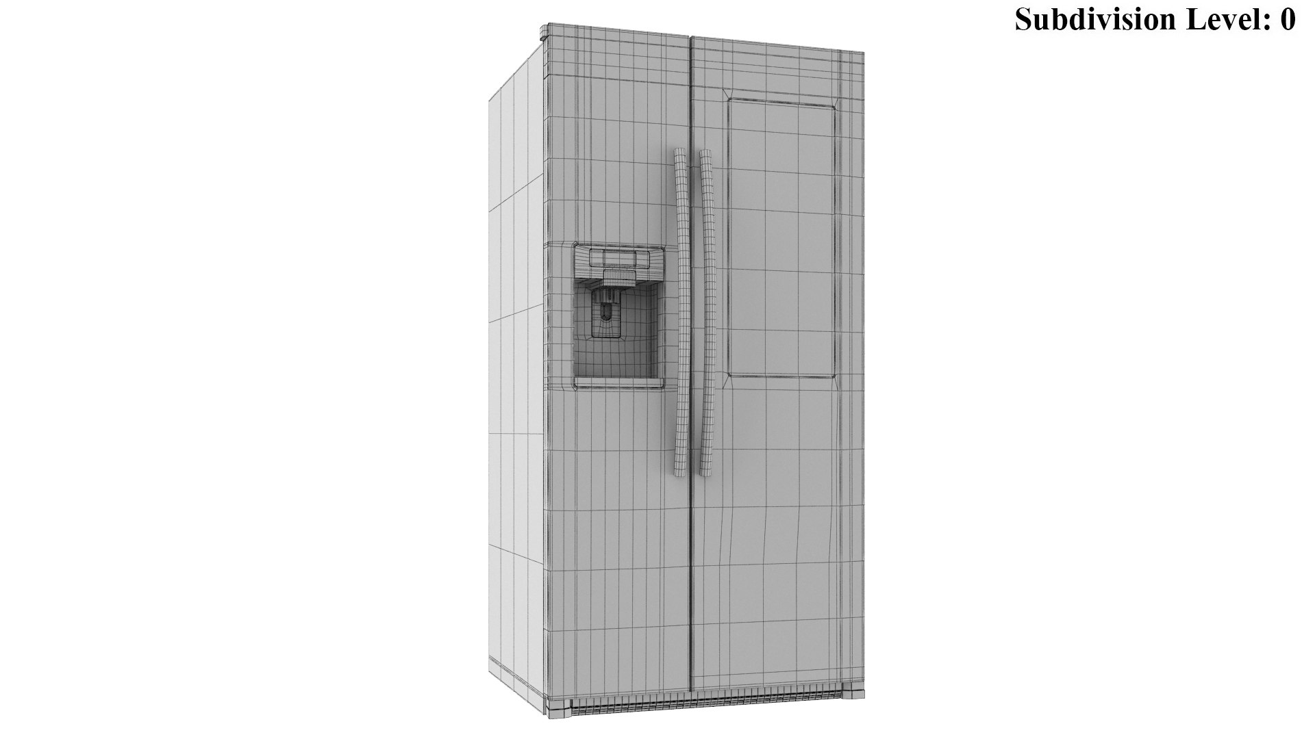 3D Refrigerator Red model - TurboSquid 1832453