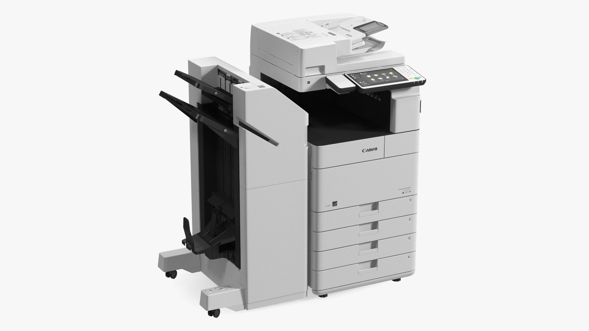 MFP Canon ImageRUNNER ADVANCE 4551i II with Booklet Finisher Y1 3D model preview