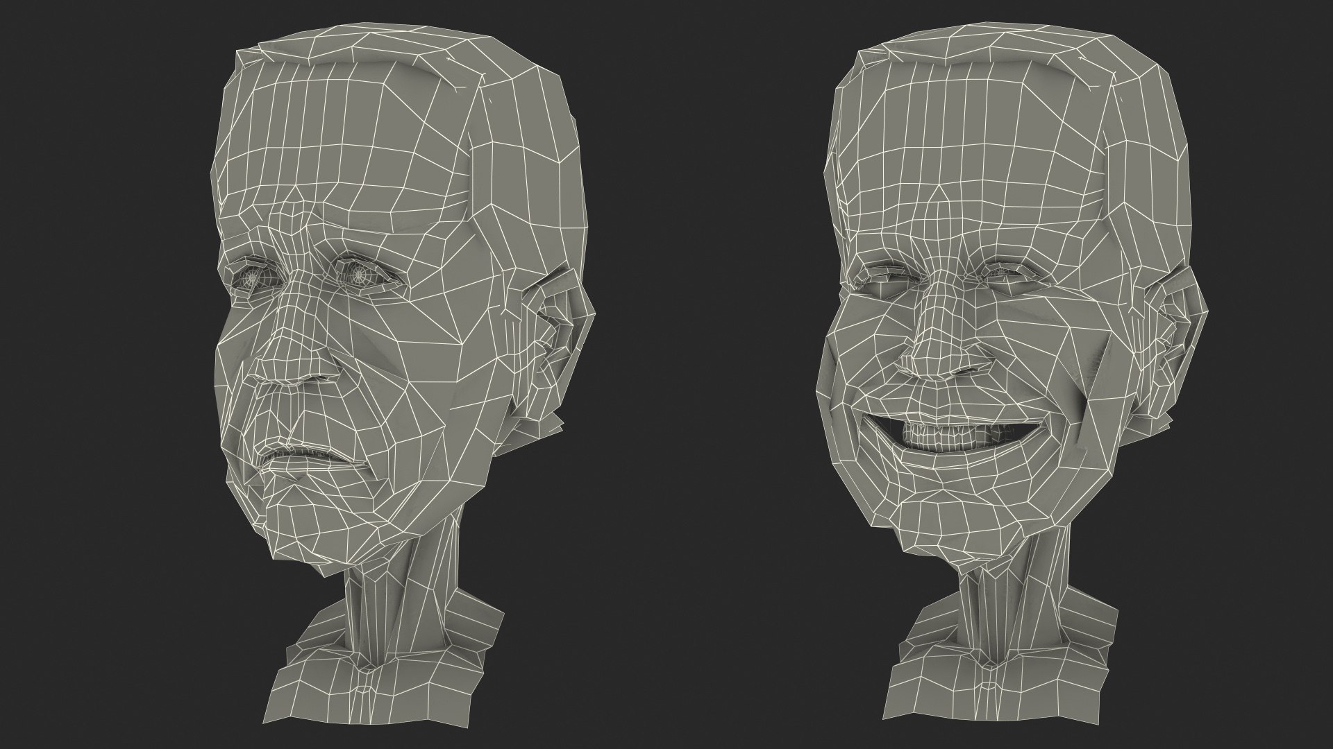 Cartoon Joe Biden Head Rigged for Modo model - TurboSquid 1790626