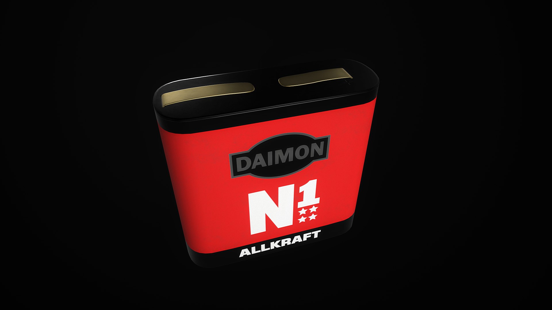 Battery 3r12 Square 3D Model TurboSquid 1690719