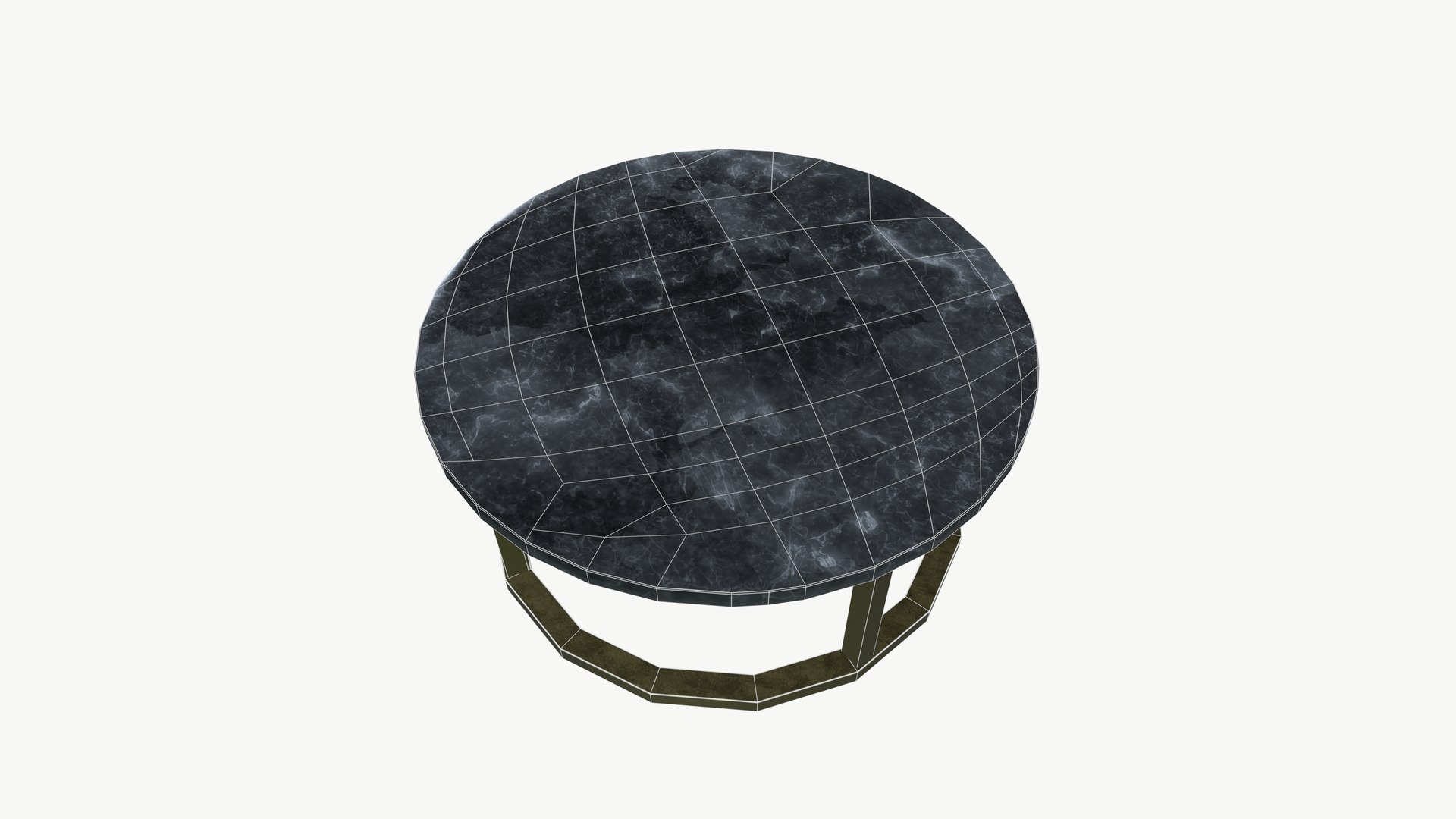 Round Table 3D Model - TurboSquid 2340847