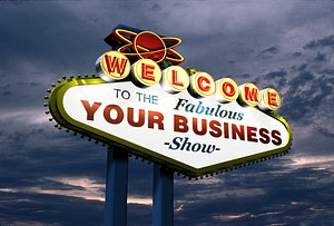 las vegas sign 3d max