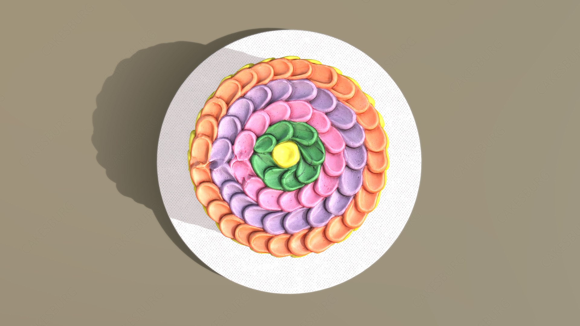 Rainbow Buttercream Cake 3D model https://p.turbosquid.com/ts-thumb/wf/ydF5bL/Pu/rainbowbuttercreamcake04/jpg/1651007513/1920x1080/fit_q87/2b63f0d1bd1bedac6bd7df83bdabece802210a38/rainbowbuttercreamcake04.jpg