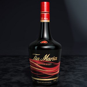 dxf photorealistic tia maria liqueur