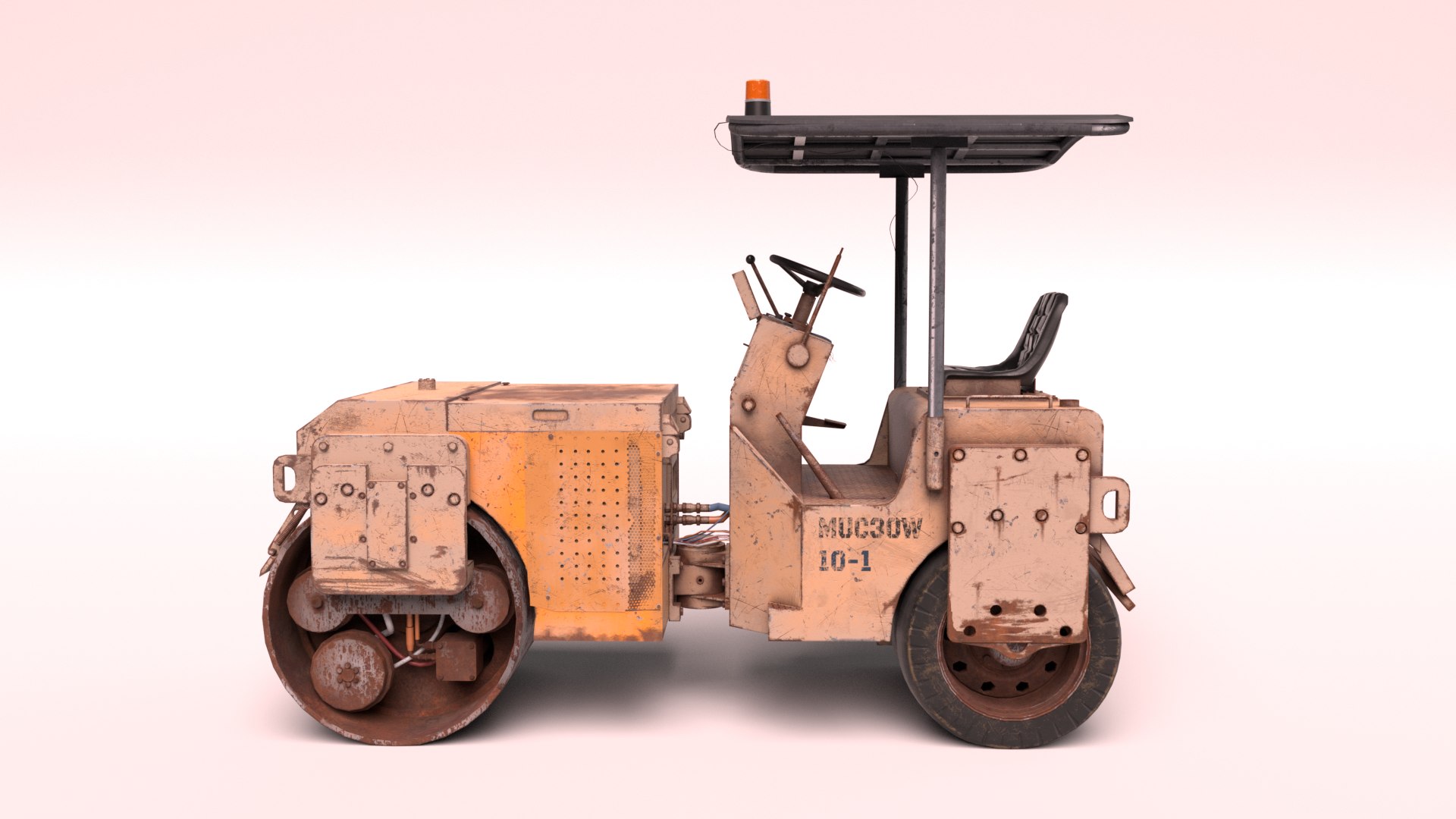 3D Model Construction Roller Blender File - TurboSquid 2032562