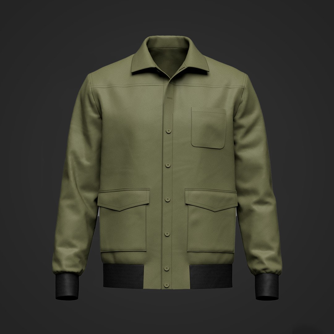 Mens Jacket 3d Model 3D Model - TurboSquid 2200336