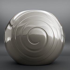 3D vase spirit model