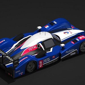 3dsmax peugeot le mans