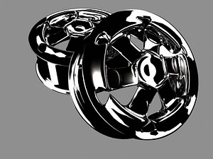 car rims 3d model