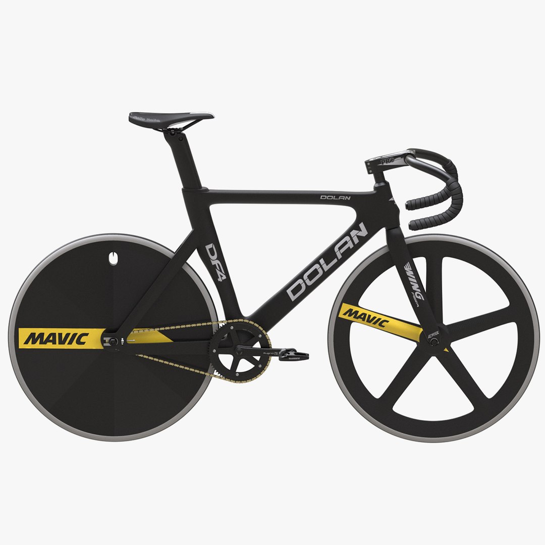 DOLAN DF4 ピストバイク　トラックバイク　競技用 Dolan Df4 Bike 3D Model - TurboSquid 1459047