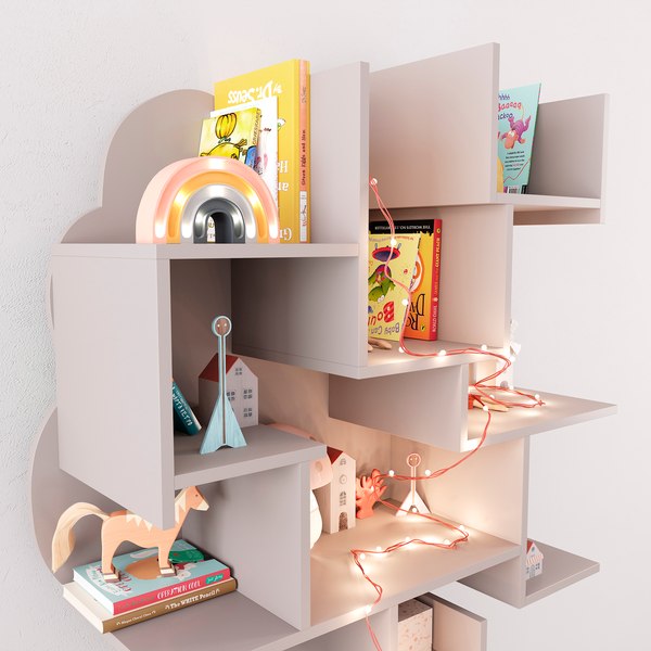 Shelf children decor model - TurboSquid 1671071