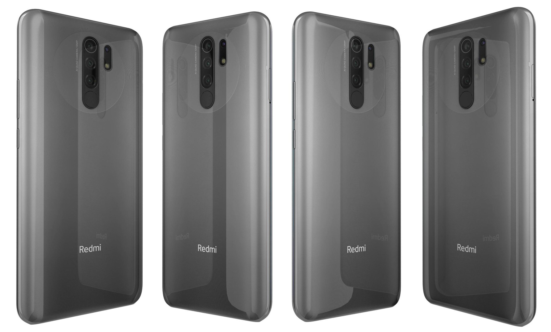 Xiaomi redmi 9 carbon 3D model - TurboSquid 1610122