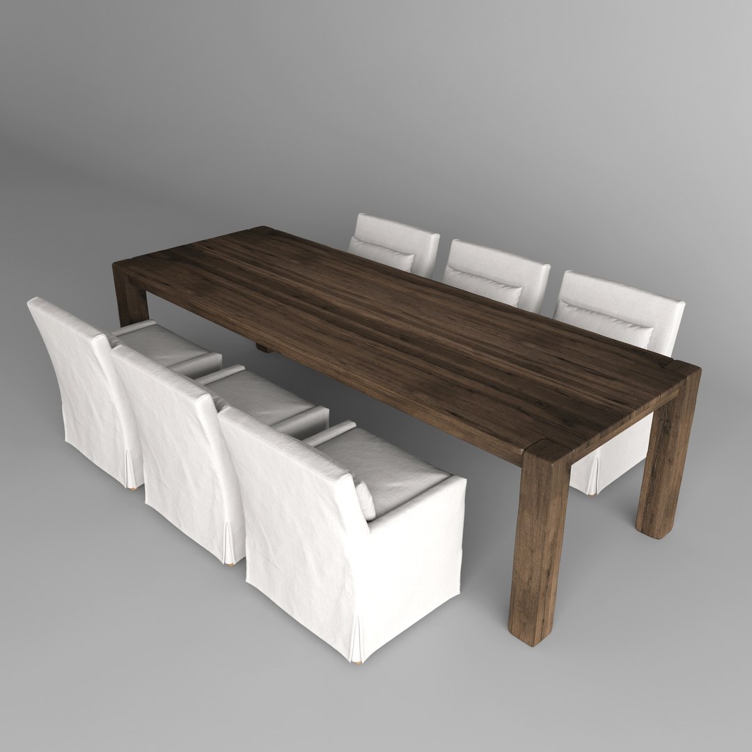 3d Model Dining Table
