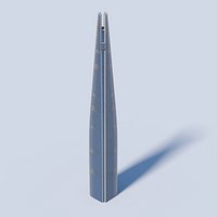 Lotte World Tower 3d Model