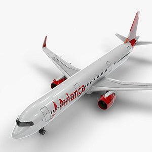 3D a321 neo avianca l1050