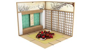 Japanese Room of Fallen Samurai