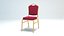 3d model hotel banquet chair