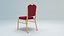 3d model hotel banquet chair