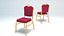 3d model hotel banquet chair
