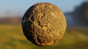 Procedural Mud Material 3D model