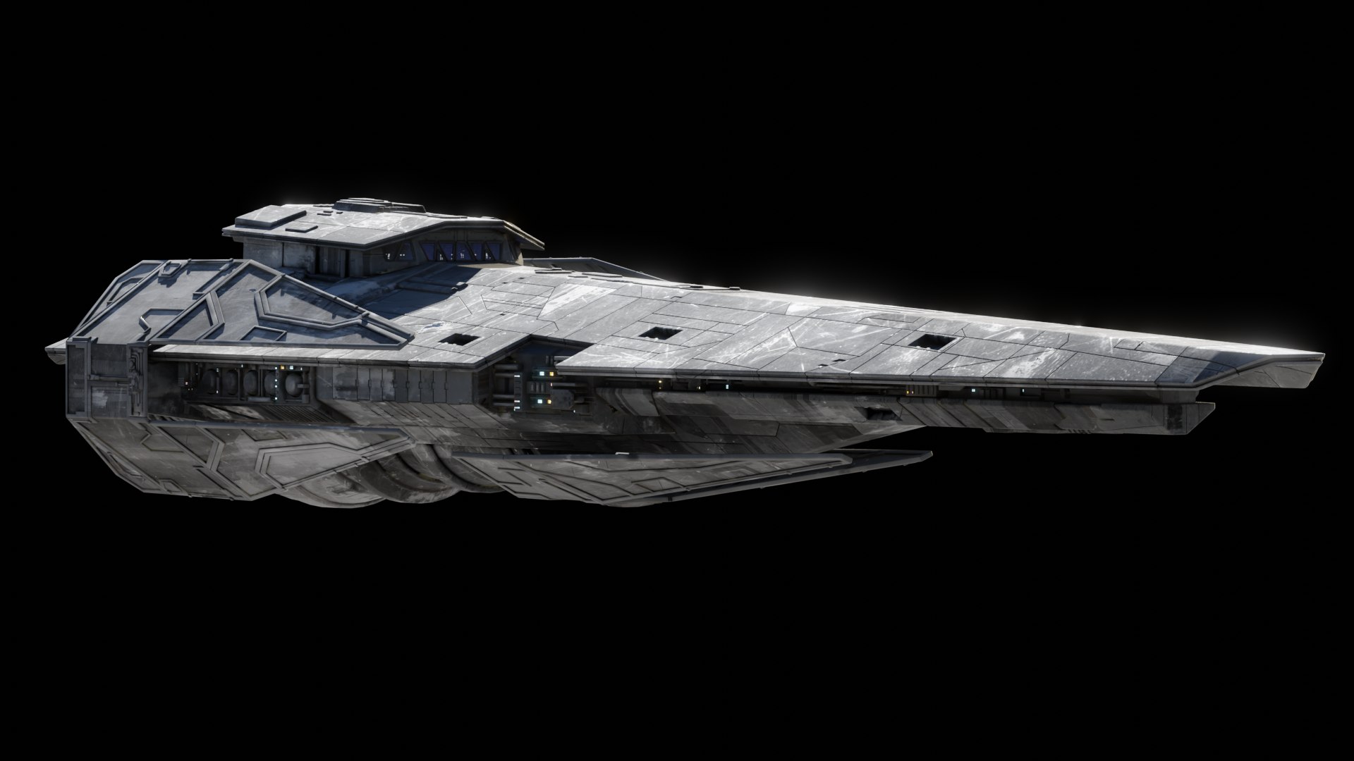 Star Wars Raider Class Corvette 3D Model - TurboSquid 2135266