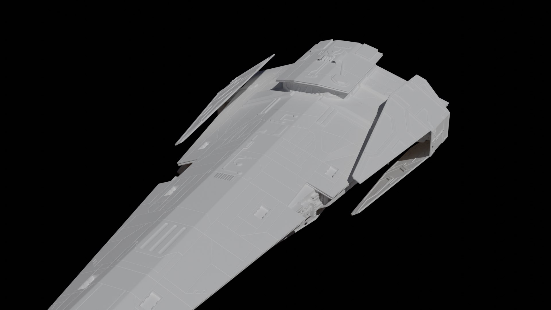 Star Wars Raider Class Corvette 3D Model - TurboSquid 2135266