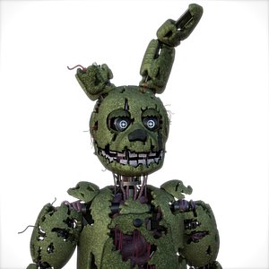 Fnaf 1 Animatronics 3D - TurboSquid 2101783