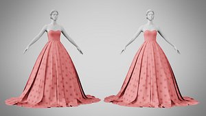 3D Dress 47 Roman model