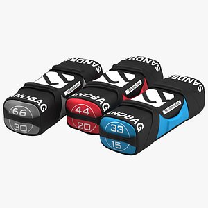 3D gym equipment sandbag