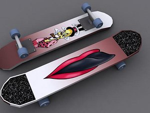 Free STL file SkateBoard・Object to download and to 3D print・Cults