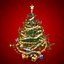 christmas tree 3d c4d